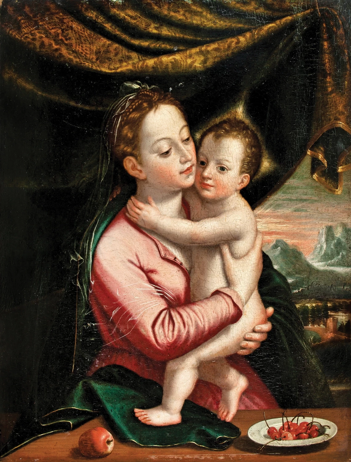 La Vergine con il bambino - attribuito